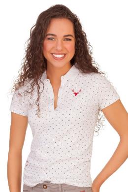 Hangowear Trachtenshirt Damen - RUTH, Weiß, M