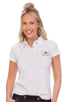 Hangowear Trachtenshirt Damen - TALLY, Weiß, M