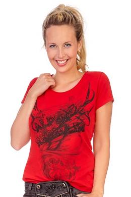 Hangowear Trachtenshirt Damen - THOYA, Rot, L