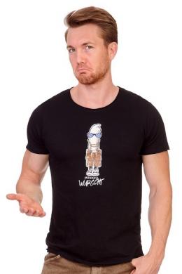 Hangowear Trachtenshirt Herren - HEIKO BAVARIA, Schwarz, XL