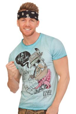 Hangowear Trachtenshirt Herren - RICHY, Blau, M