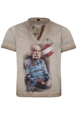 Hangowear Trachtenshirt Kind - FRANZ KIDS, Beige, 98/104