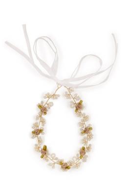 Happy4You Haarband Blumen, Gold