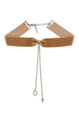 Herbert Hahn Kropfband - HERZERL, Beige