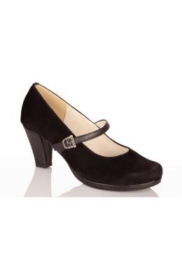 Hirschkogel Trachtenpumps - CAROLE, Schwarz, 37
