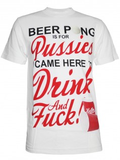 Hustler Herren T-Shirt Beer Pong (XL)