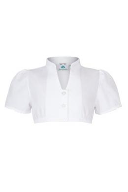 Isar-Trachten Dirndlbluse Kinder - ELISE, Weiß, 104