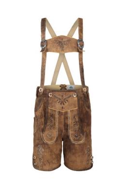 Isar-Trachten Lederhose Kinder - JOEL, Eiche, 104