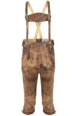 Isar-Trachten Lederhose Kinder - LUKA, Eiche, 152