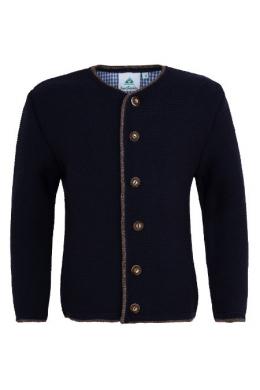 Isar-Trachten Trachtenjacke Kinder - MATS, Marine, 116