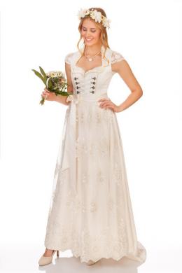 Krüger Collection Dirndl lang 2tlg. - ANNELIEB lang, Ecru, 32