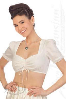 Krüger Collection Dirndlbluse - CINDY, Ecru, 40