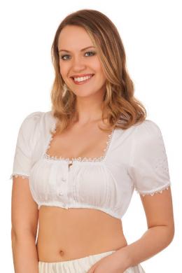 Krüger Collection Dirndlbluse - GABRIELA, Weiß, 46