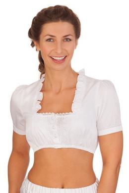 Krüger Collection Dirndlbluse - LIESEL, Weiß, 44