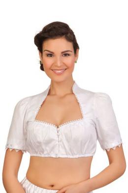 Krüger Collection Dirndlbluse - LIESELOTTE, Weiß, 46