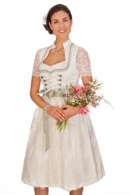 Krüger Collection Midi Dirndl 2tlg. - MADELEINE, Ecru, 32