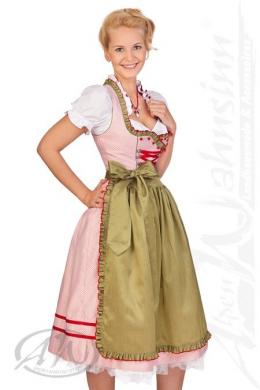 Krüger Collection Midi Dirndl 2tlg. - ROMANTIKA, Rosa, 32