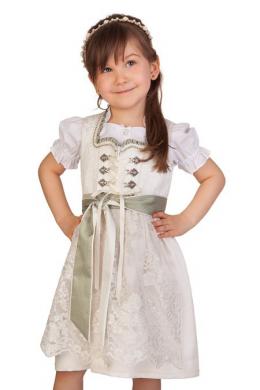 Krüger Kids Kinderdirndl 3tlg. - EADLYN, Ecru, 80