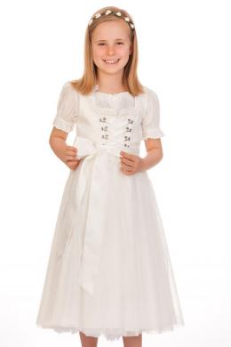 Krüger Kids Kinderdirndl 3tlg. - JOANA, Ecru, 92