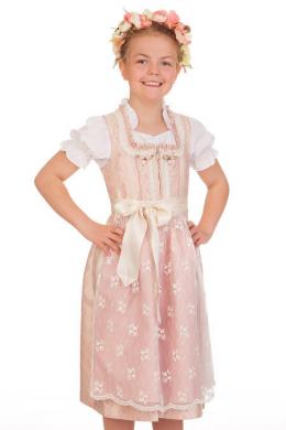 Krüger Kids Kinderdirndl 3tlg. - PRINCESS, Rosé, 116