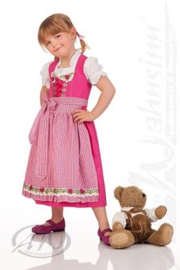 Krüger Kids Kinderdirndl 3tlg. - ROSALIE, Pink, 92