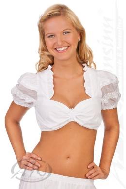 Krüger Madl Dirndlbluse - 34.400, Weiß, 36