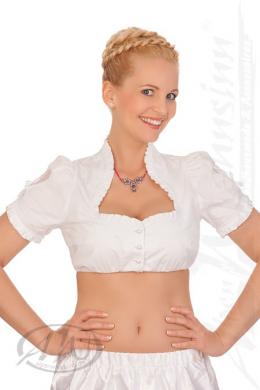 Krüger Madl Dirndlbluse - IRINA, Weiß, 42