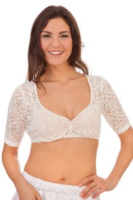 Krüger Madl Dirndlbluse - JANNE, Ecru, 30