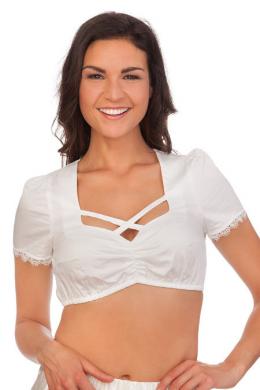 Krüger Madl Dirndlbluse - LAURIE, Ecru, 40