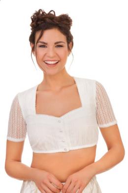 Krüger Madl Dirndlbluse - LINA, Ecru, 32