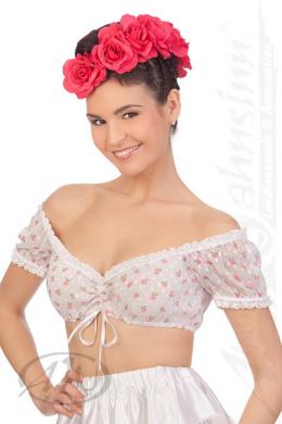 Krüger Madl Dirndlbluse - SAMARA, Pink, 48