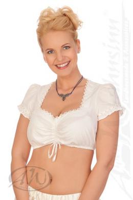 Krüger Madl Dirndlbluse - SILJA, Ecru, 38