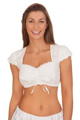 Krüger Madl Dirndlbluse - SISSI, Ecru, 30