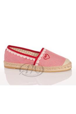Krüger Madl Espadrilles - MONA, Rot, 42