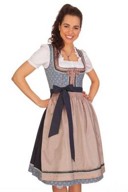 Krüger Madl Midi Dirndl 2tlg. - FIORINA, Blau, 44