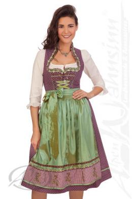 Krüger Madl Midi Dirndl 2tlg. - LOTTI, Bordeaux, 38