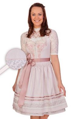 Krüger Madl Midi Dirndl 2tlg. - MAILINA, Rosé, 42