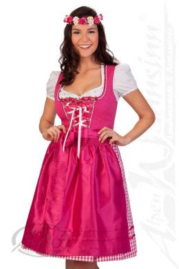 Krüger Madl Midi Dirndl 2tlg. - RIEKE, Pink, 48
