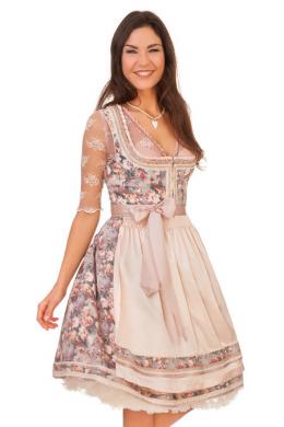 Krüger Madl Midi Dirndl 2tlg. - SELMA, Rosé, 32