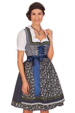 Krüger Madl Midi Dirndl 2tlg. - SHIRLEY, Marine, 46