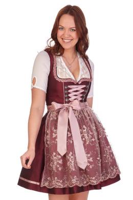 Krüger Madl Mini Dirndl 2tlg. - ARALIE, Bordeaux, 32