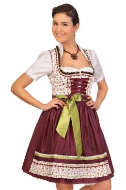 Krüger Madl Mini Dirndl 2tlg. - JULIE, Bordeaux, 40