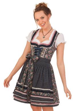 Krüger Madl Mini Dirndl 2tlg. - MIRELLA, Marine, 30