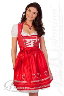 Krüger Madl Mini Dirndl 2tlg. - NELE, Rot, 38
