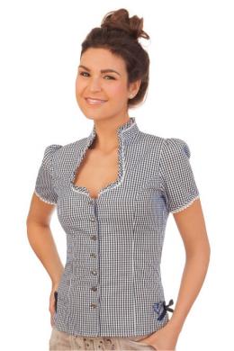 Krüger Madl Trachtenbluse - DANNERL, Blau, 44