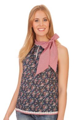 Krüger Madl Trachtenbluse - SONJA, Blau, 40