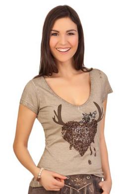 Krüger Madl Trachtenshirt Damen - WILDFANG, Braun, L