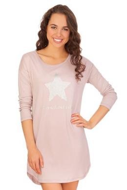 Louis & Louisa Nachthemd Damen - STERNCHENZAUBER, Mauve, L