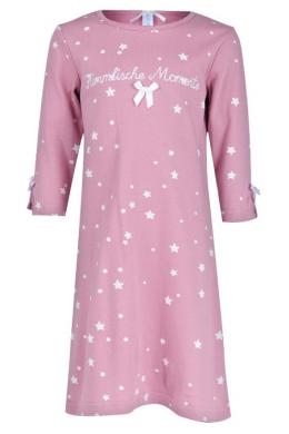 Louis & Louisa Nachthemd Kinder - HIMMLISCHE MOMENTE, Rosa, 128/134