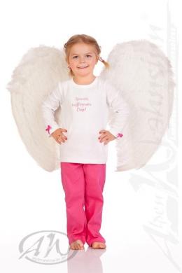 Louis & Louisa Schlafanzug Kinder - TIEFFLIEGENDER ENGEL / Kinder, Pink, 92/98